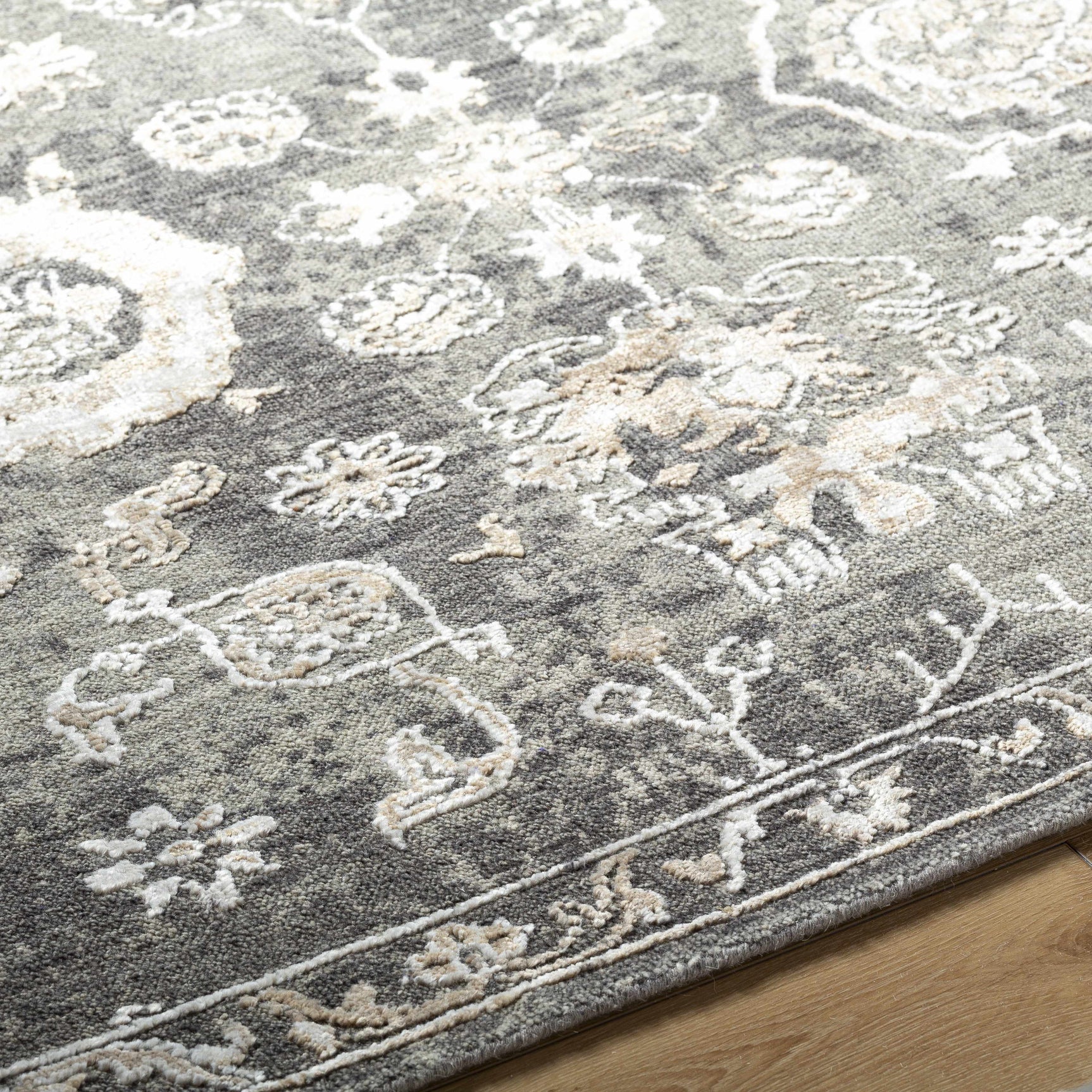 Cantley Handmade Wool Area Rug - Clearance - Ornate Home