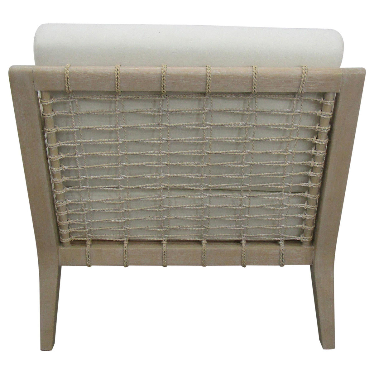 Cantu White Weathered Natural HP0426 Accent Chair - Ornate Home