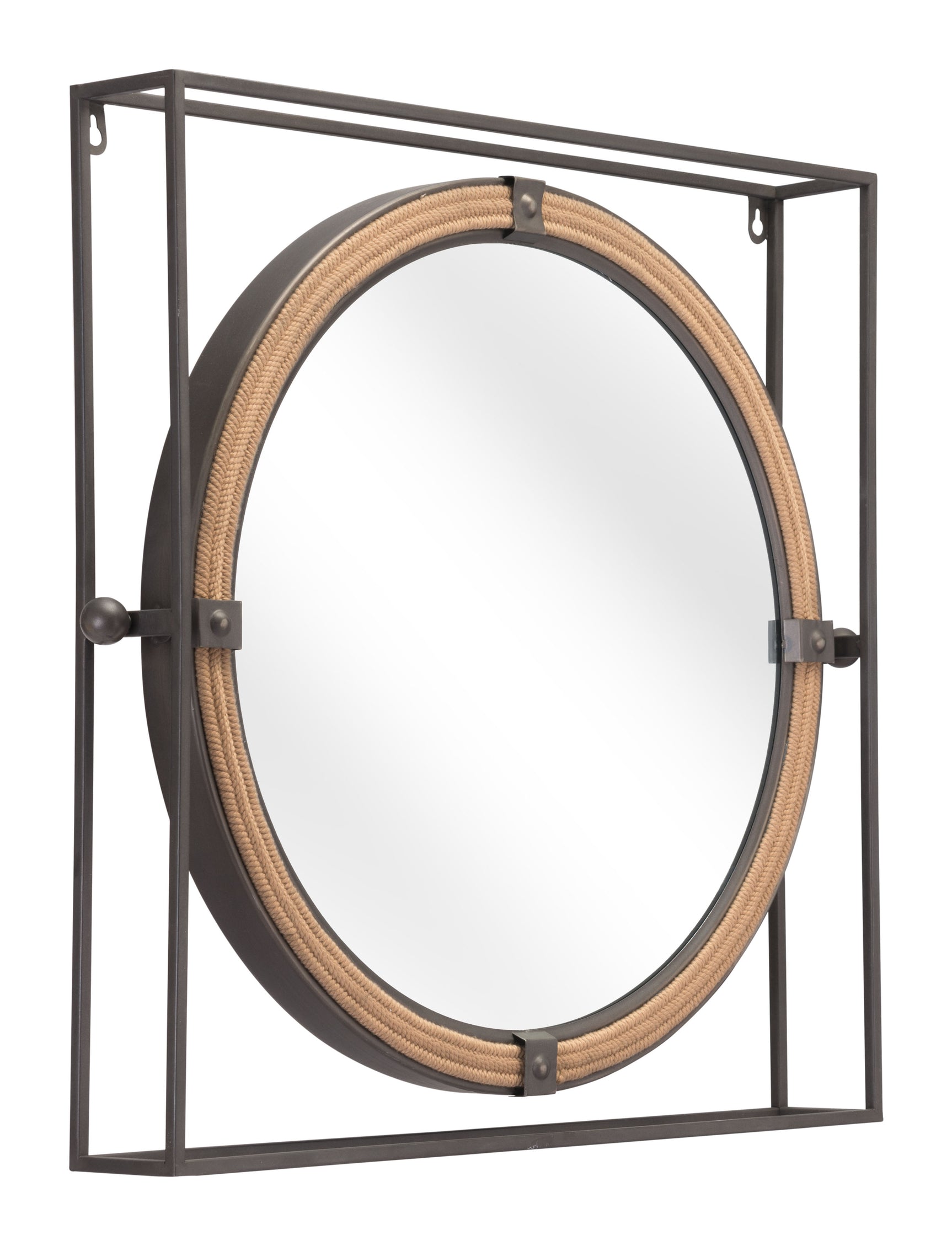 Capell Antique Gray Mirror