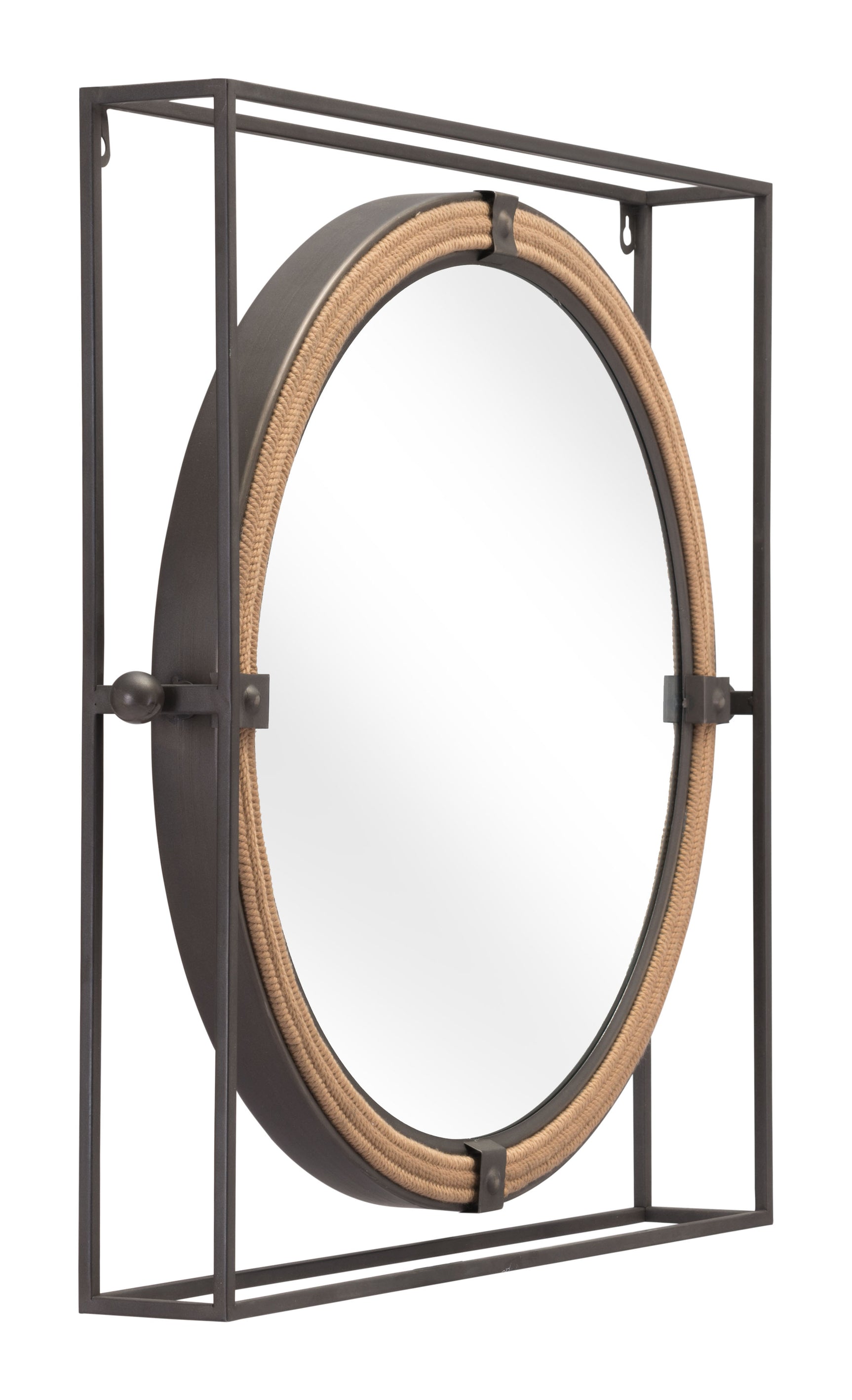 Capell Antique Gray Mirror