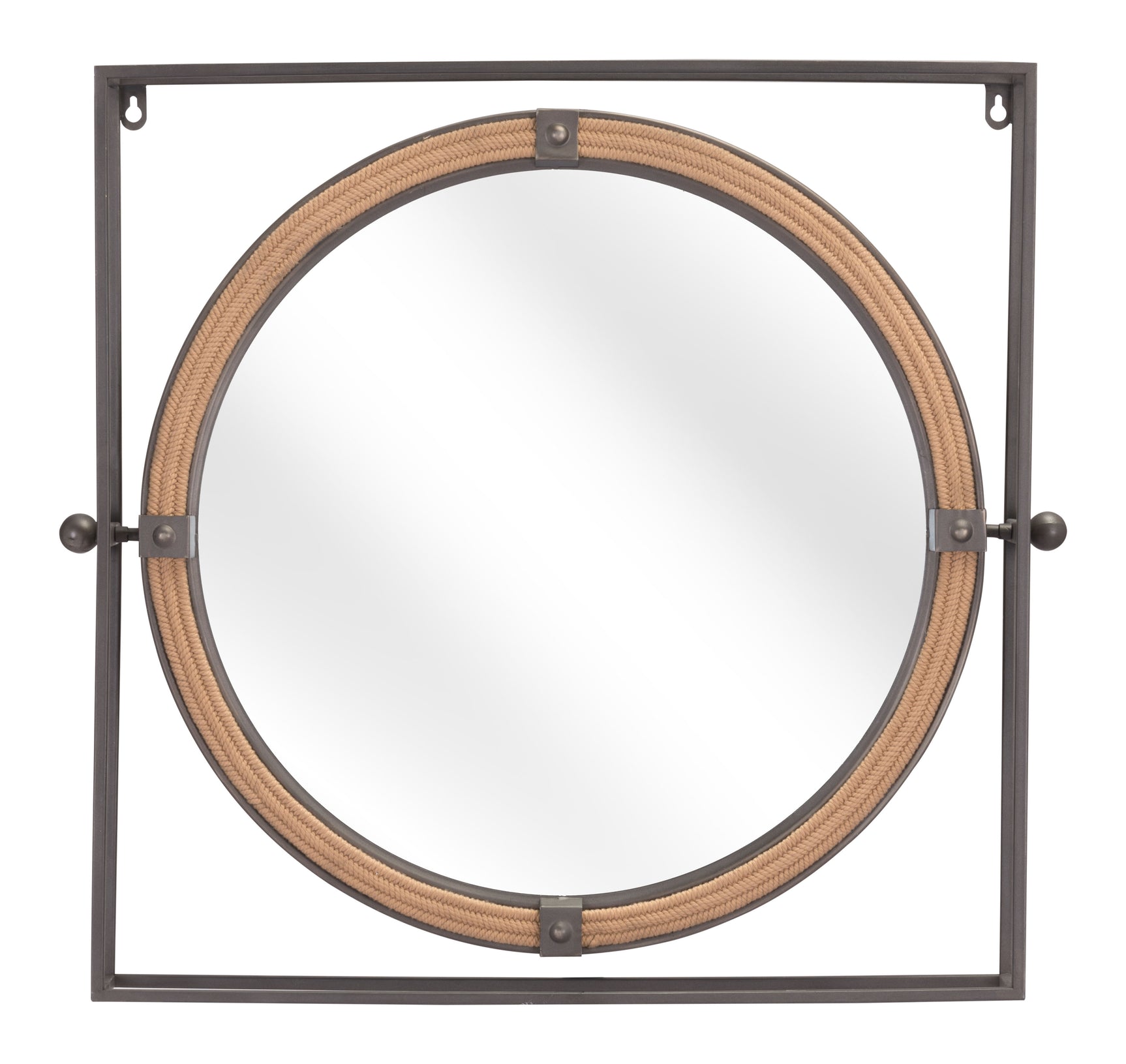 Capell Antique Gray Mirror