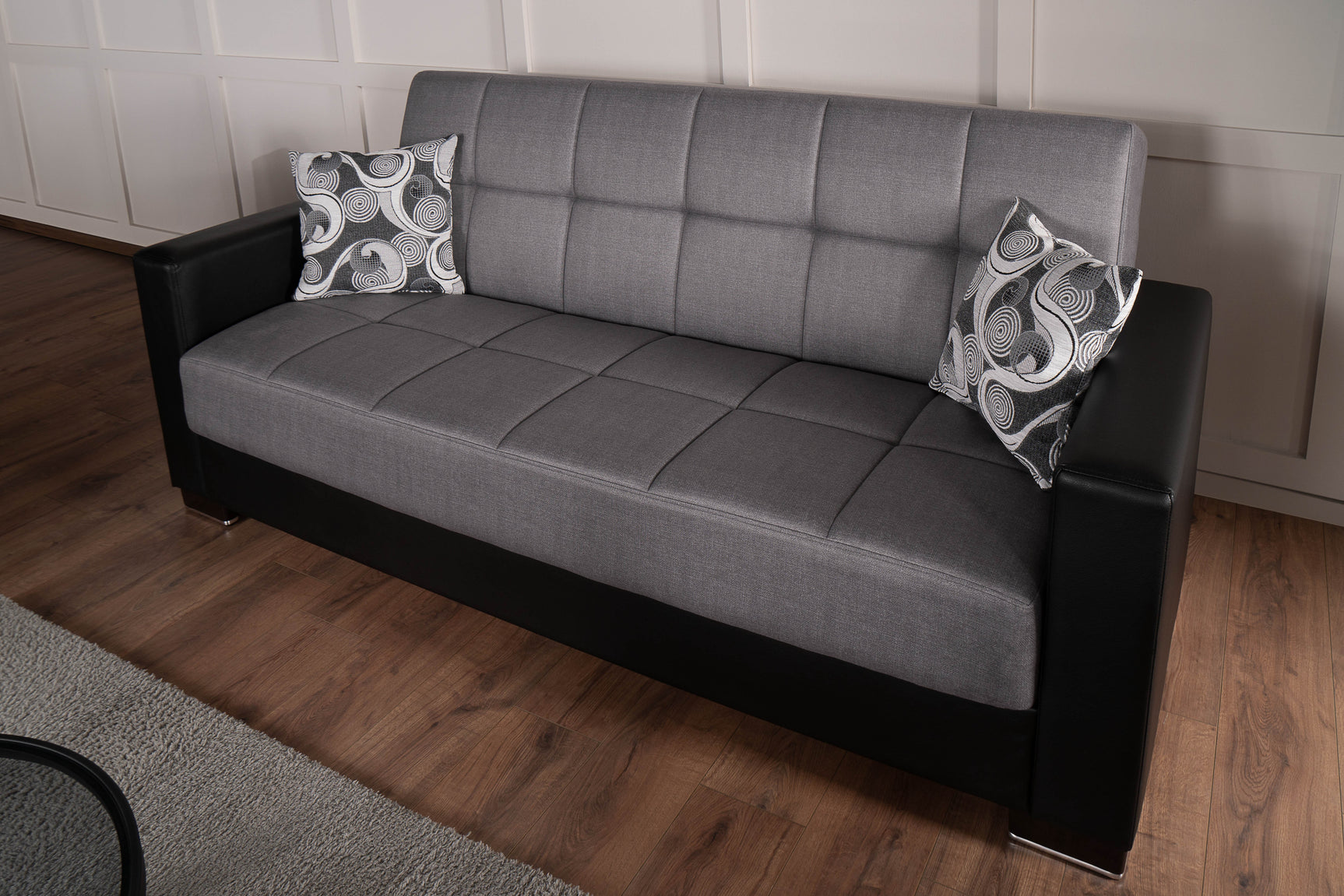 Capella Westchester Grey Living Room Set with Sleepers - Ornate Home