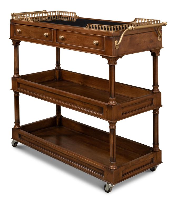 Capital Brown Serving Cart - Ornate Home