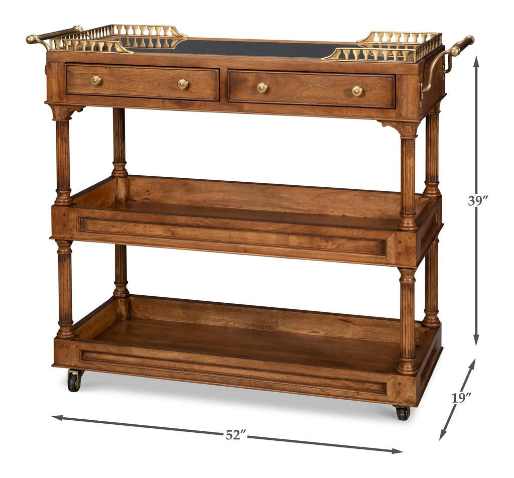 Capital Brown Serving Cart - Ornate Home
