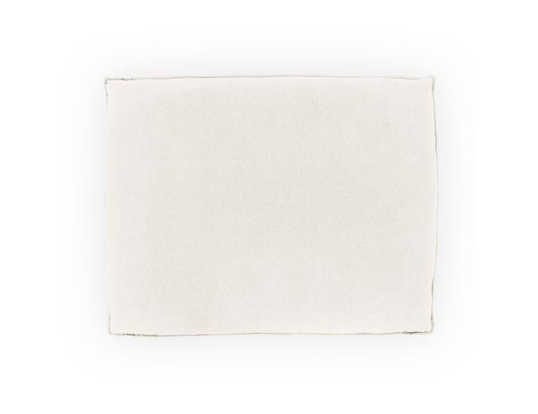 Caplan Ivory Upholstered Ottoman - Ornate Home