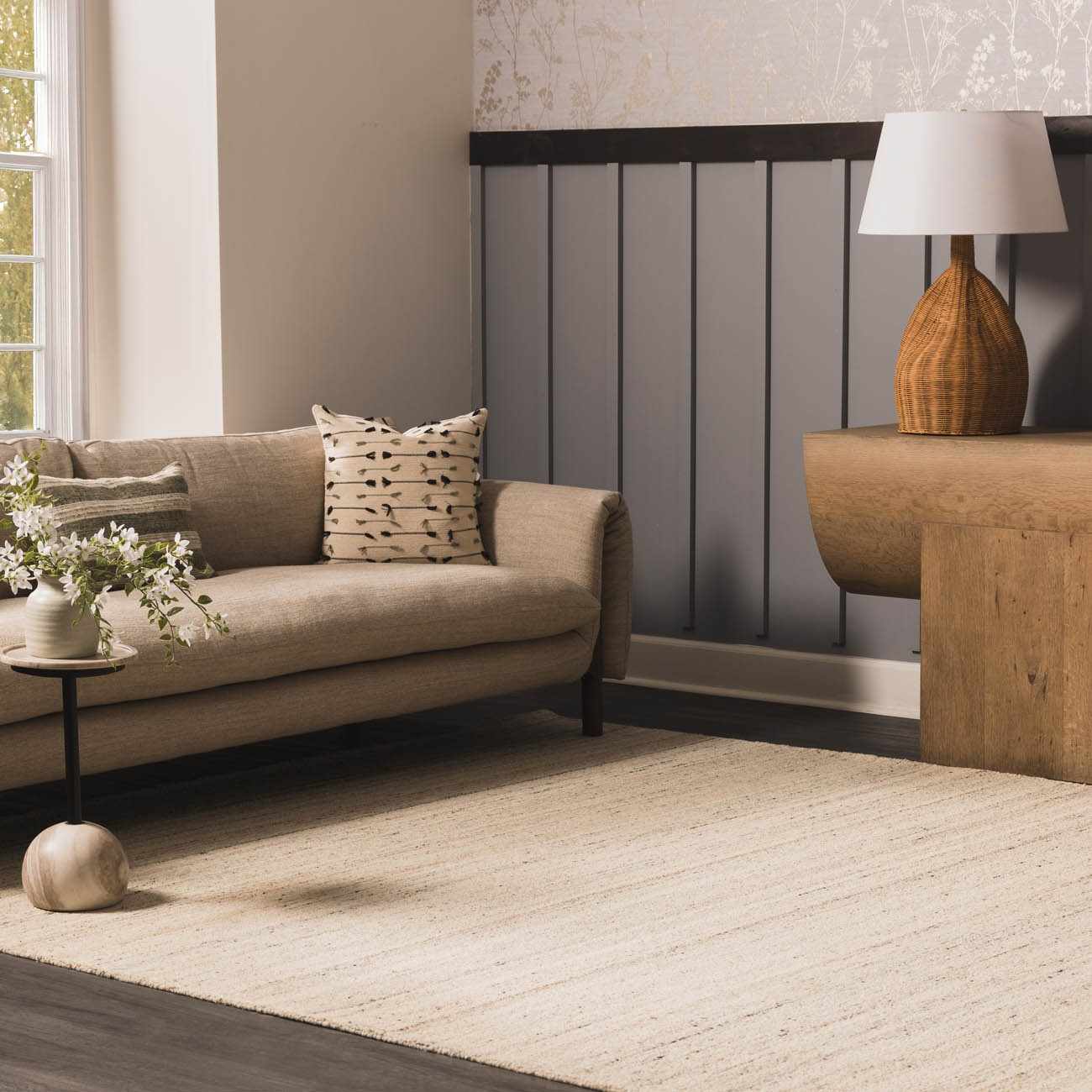Capote Ivory Area Rug - Ornate Home