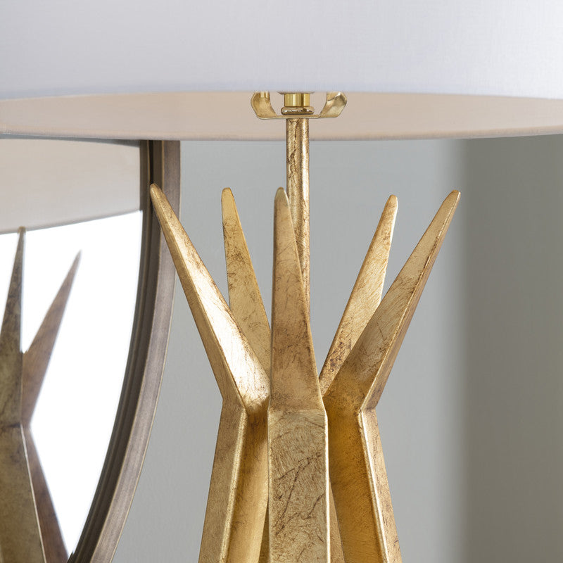 Capri Gold Table Lamp - Ornate Home