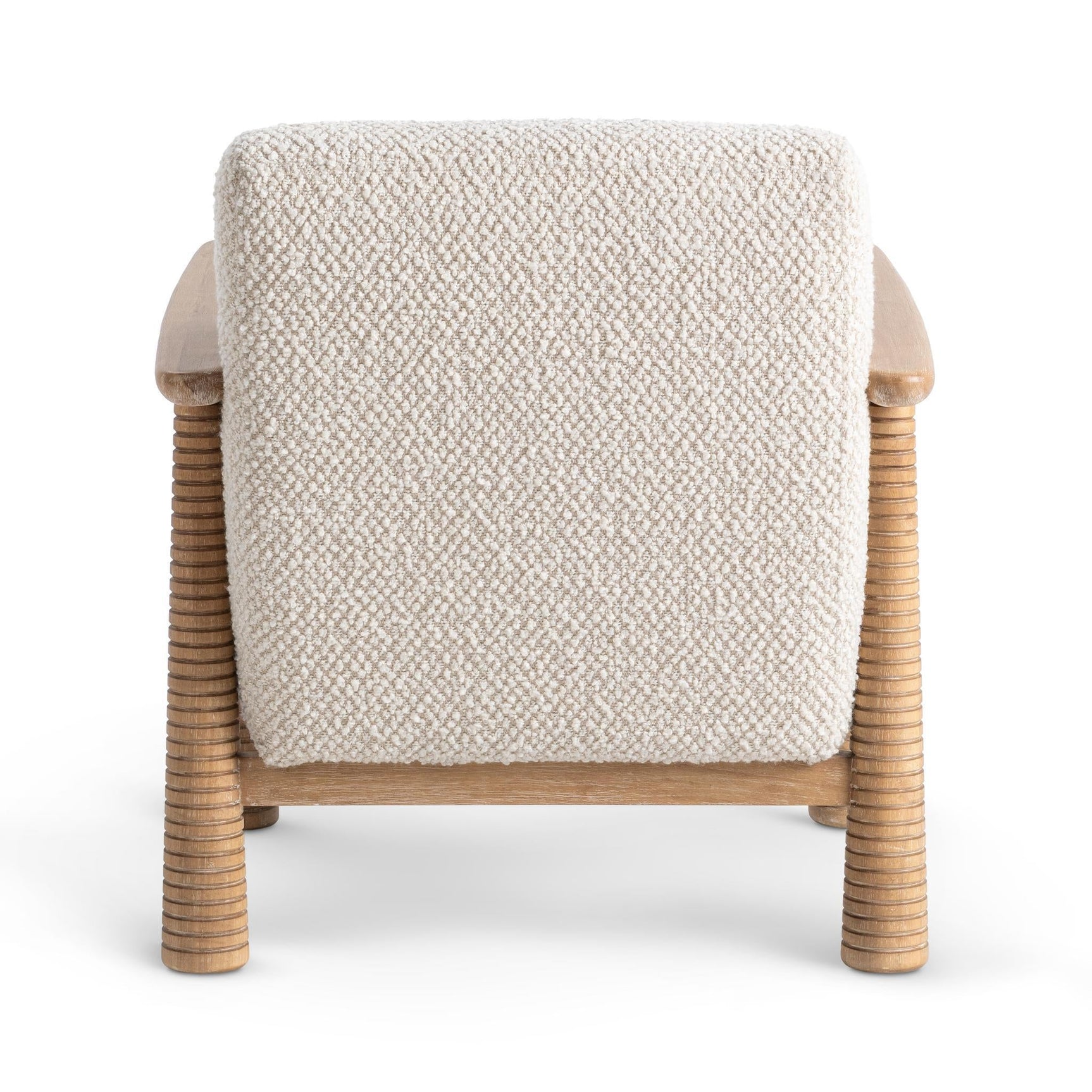 Caprice Beige Natural Accent Chair - Ornate Home