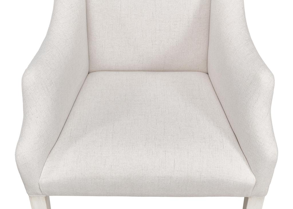 Captains White Chair - Ornate Home