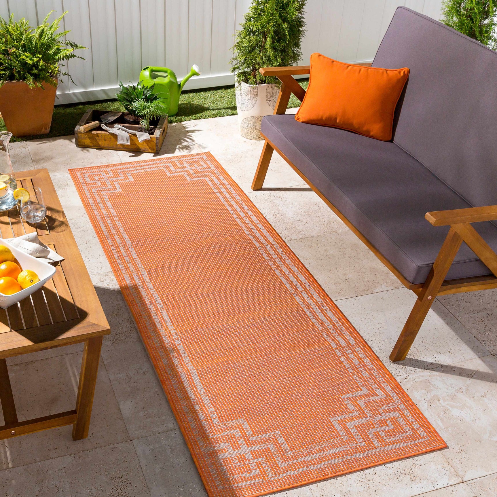Caravonica Flatweave Outdoor Area Carpet - Clearance - Ornate Home