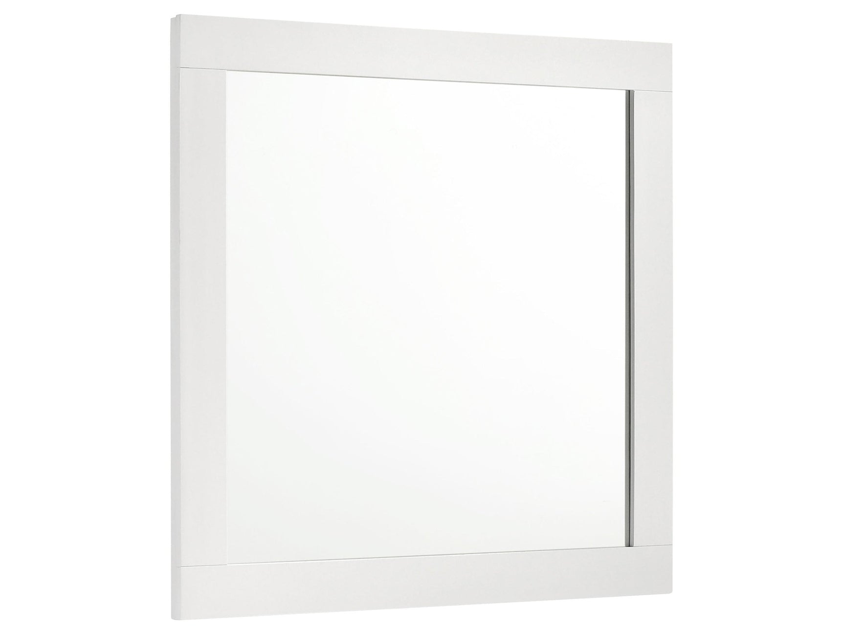 Caraway White Dresser Mirror - Ornate Home