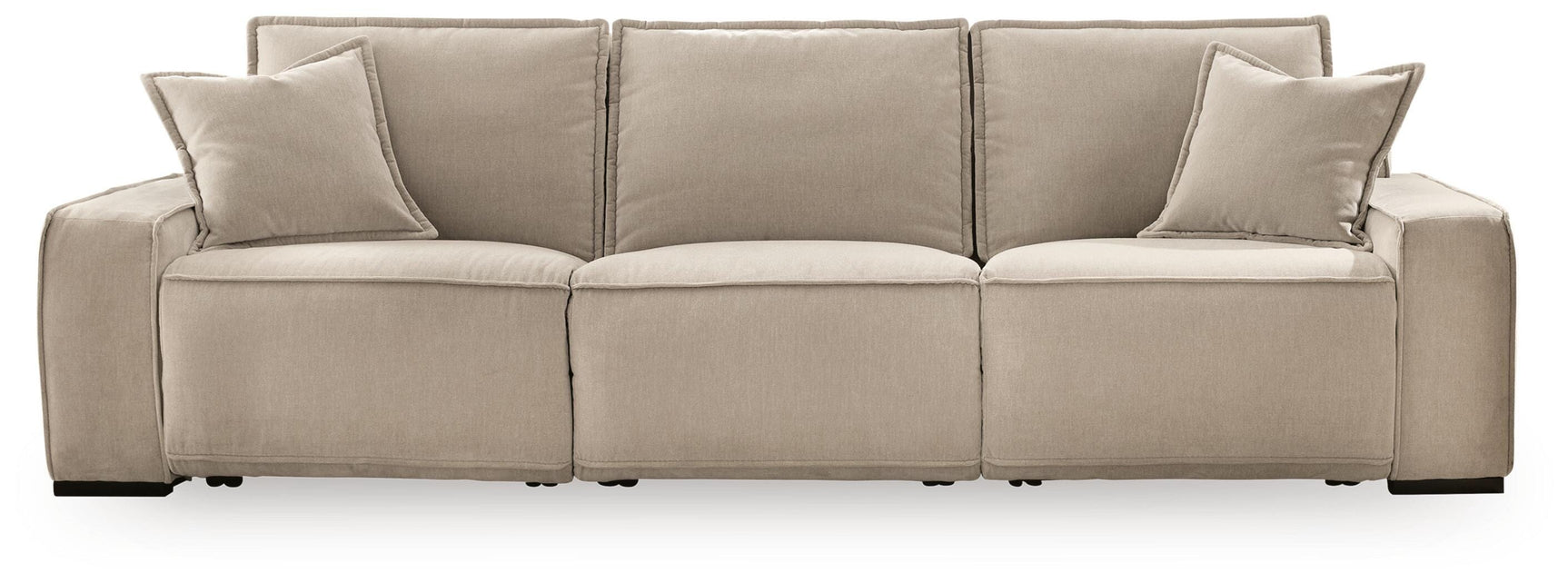 Carceri Cashmere 3-Piece Power Sectional Reclining Sofa - Ornate Home