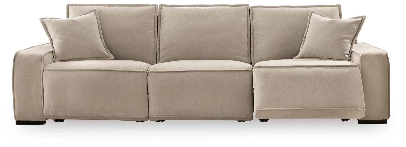 Carceri Cashmere 3-Piece Power Sectional Reclining Sofa - Ornate Home
