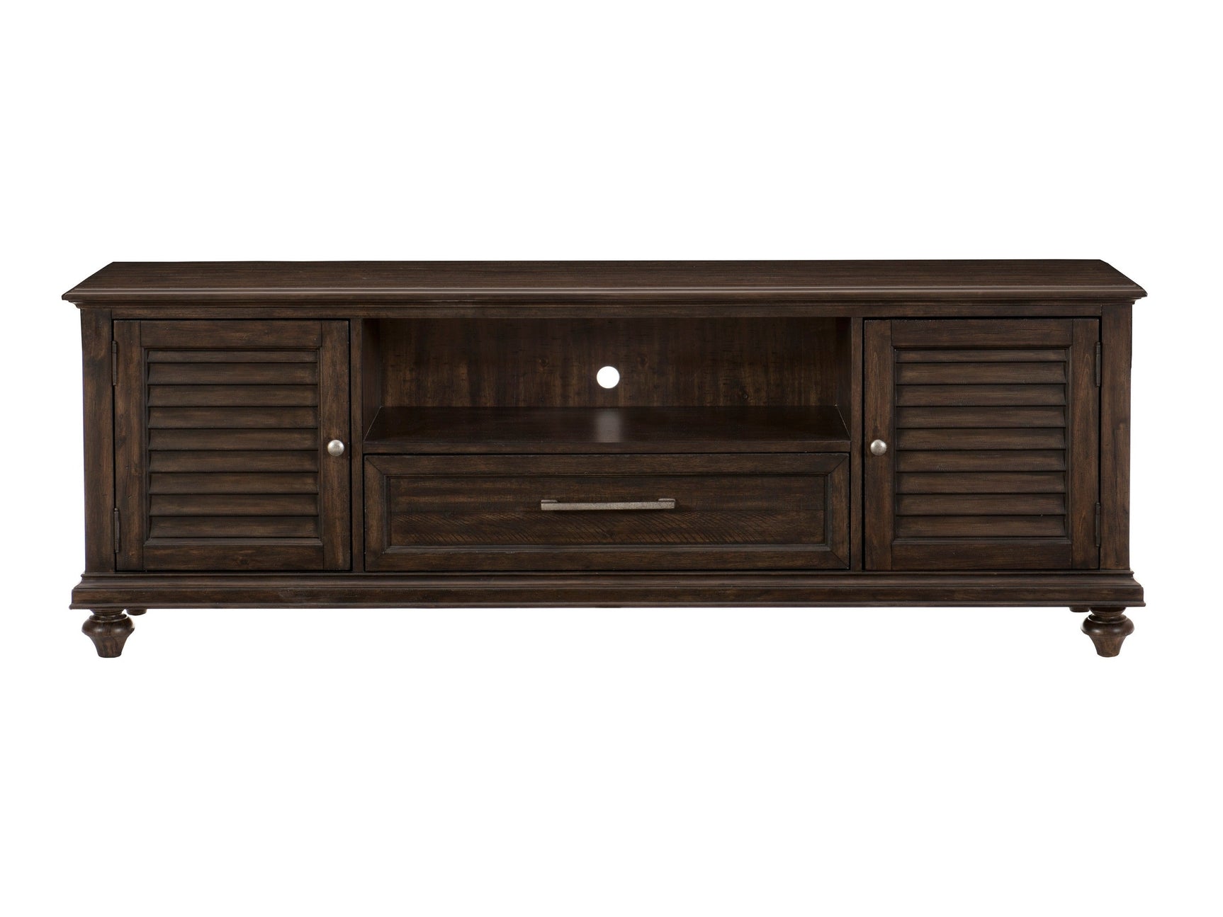 Cardano Driftwood Charcoal 72" TV Stand - Ornate Home