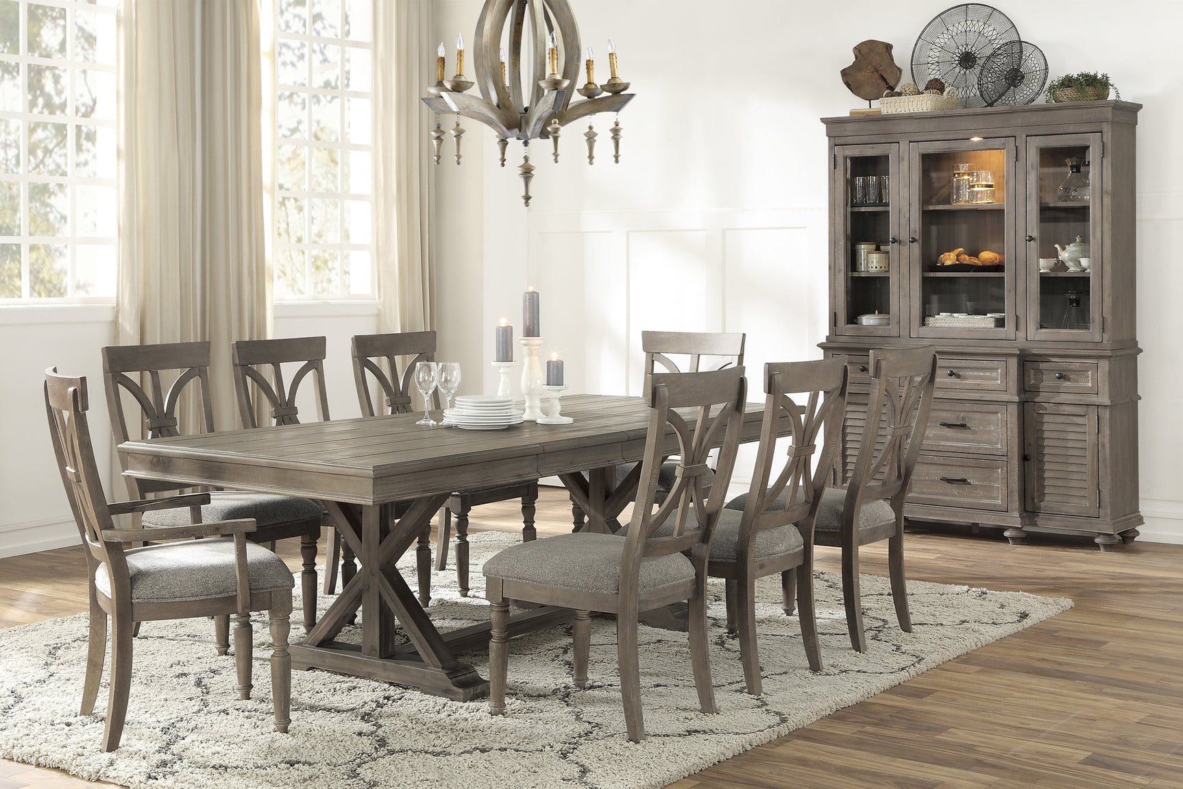 Cardano Light Brown Dining Table - Ornate Home