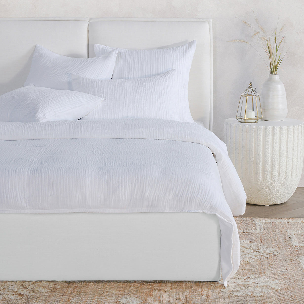Cardiff White Duvet Collection - Ornate Home
