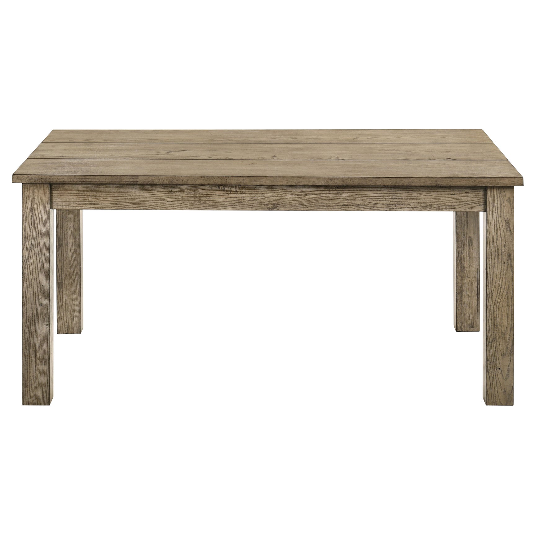 Cardova Vineyard Oak 87-inch Solid Wood Extension Dining Table - Ornate Home