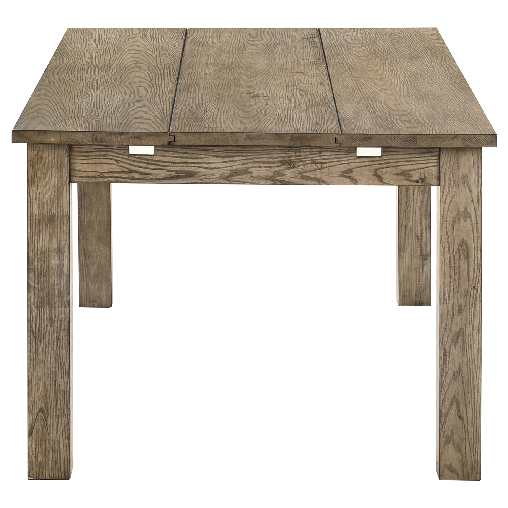 Cardova Vineyard Oak 87-inch Solid Wood Extension Dining Table - Ornate Home