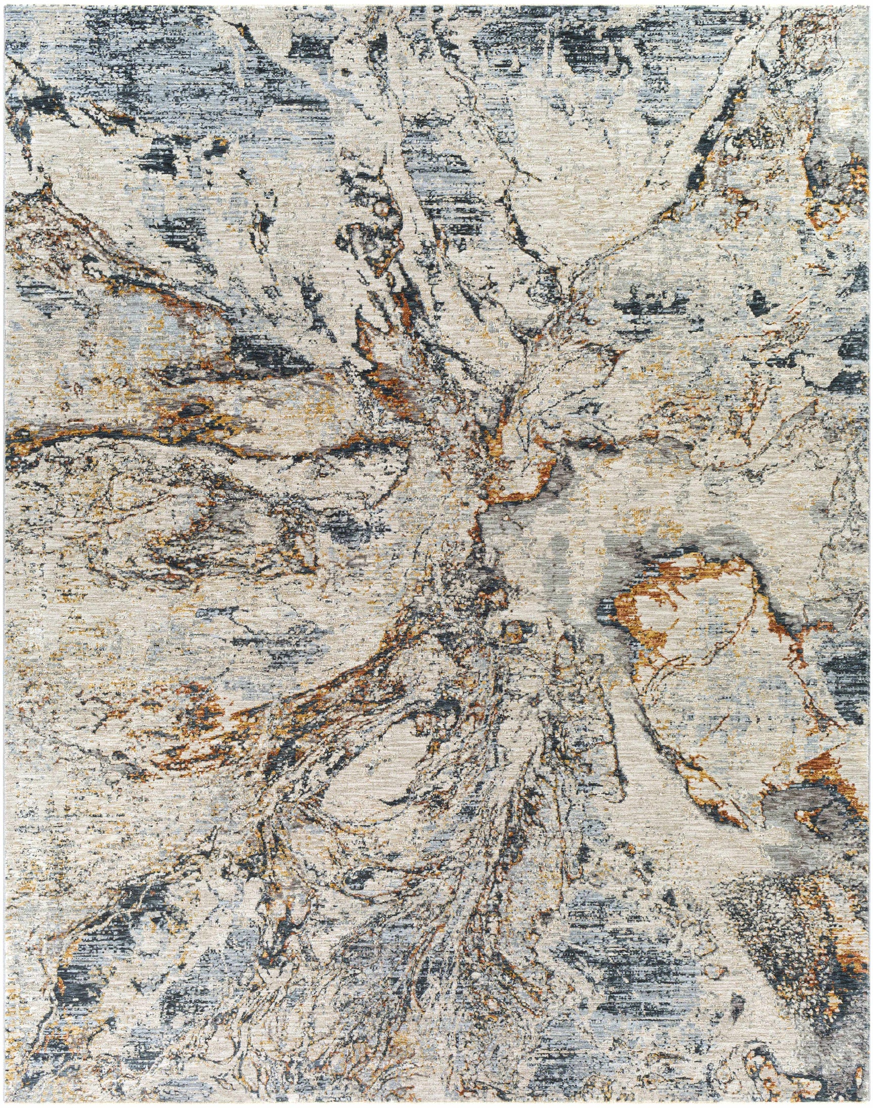 Cardup Beige Marble Rug - Ornate Home
