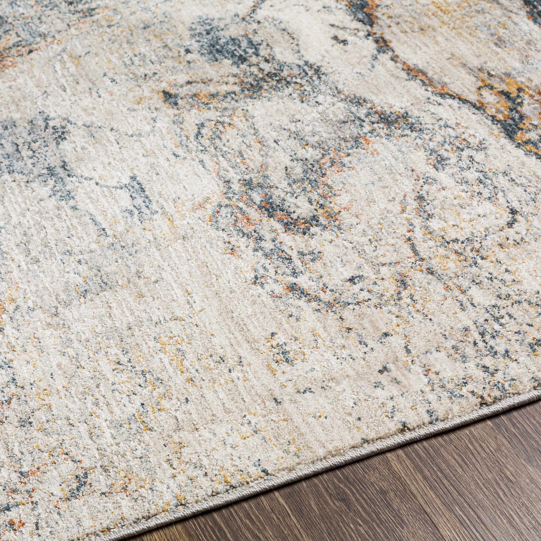Cardup Beige Marble Rug - Ornate Home