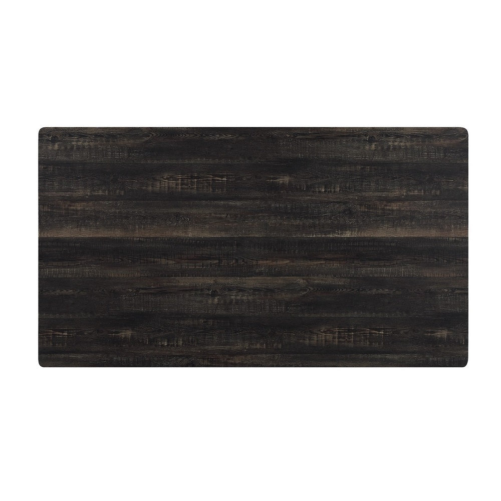 Cargo Antique Walnut & White Dining Table - Ornate Home