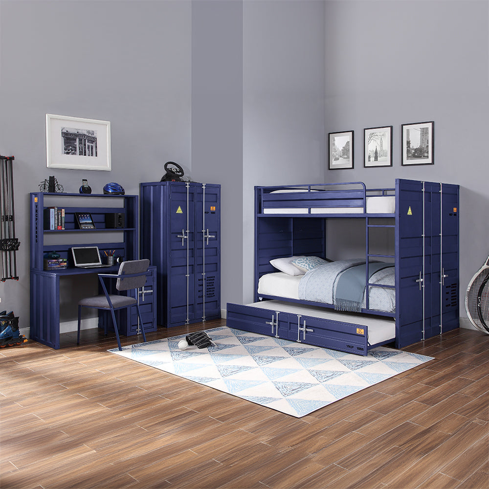 Cargo Blue Trundle - Ornate Home