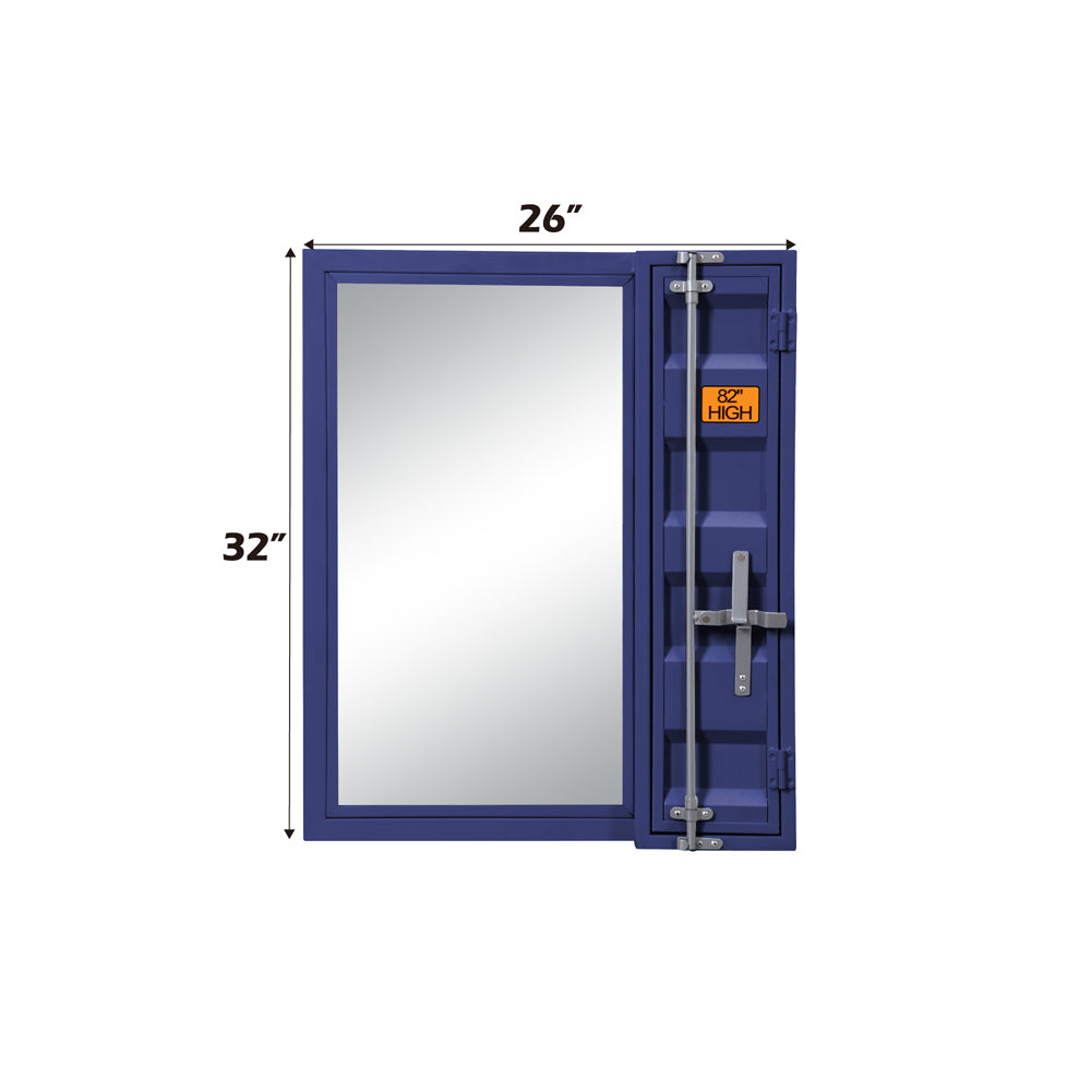 Cargo Blue Vanity Mirror - Ornate Home