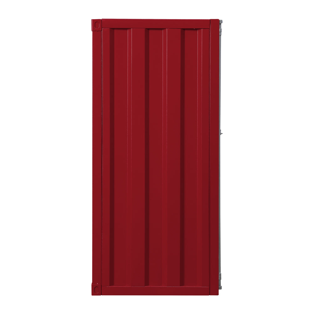 Cargo Red Chest (Single Door) - Ornate Home