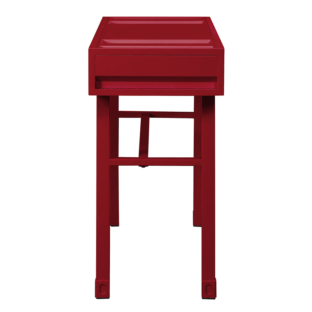 Cargo Red Vanity Desk - Ornate Home