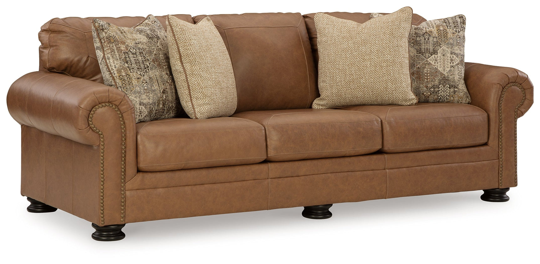Carianna Caramel Sofa (Online Special Price) - Ornate Home