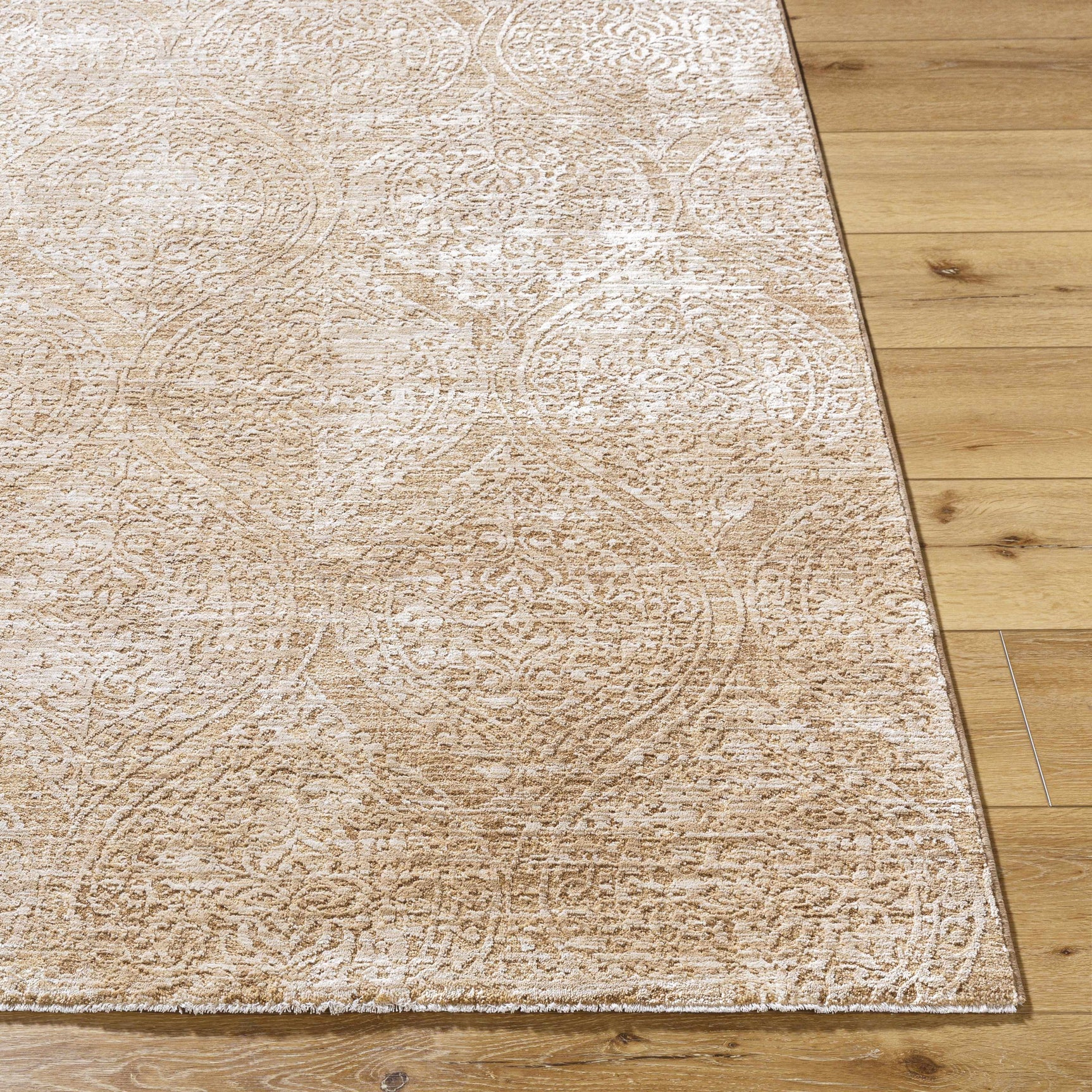 Cariel Beige Area Rug - Ornate Home