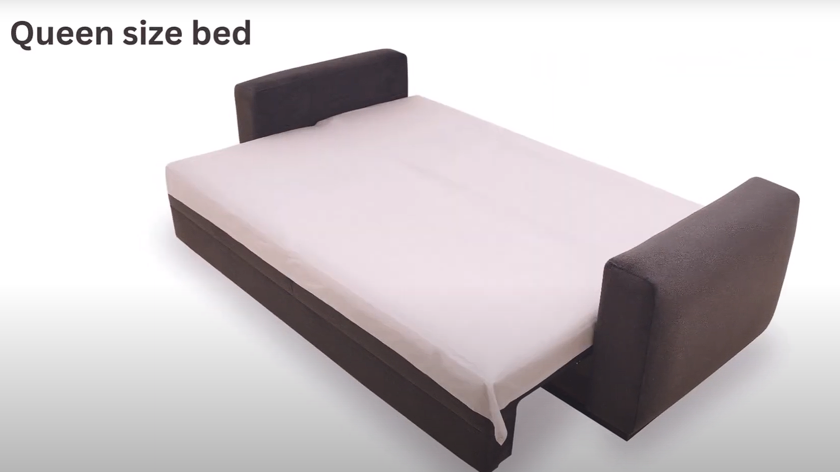 Carino Gray Flannel Queen Sleeper Sofa - Ornate Home