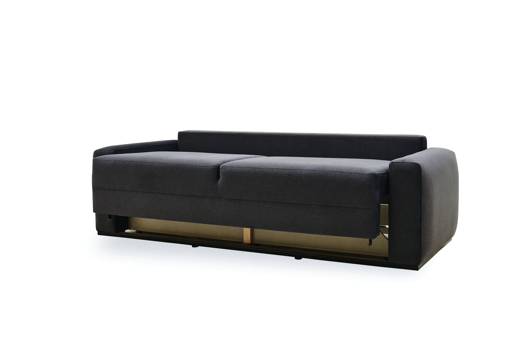 Carino Gray Flannel Sofa Bed - Ornate Home