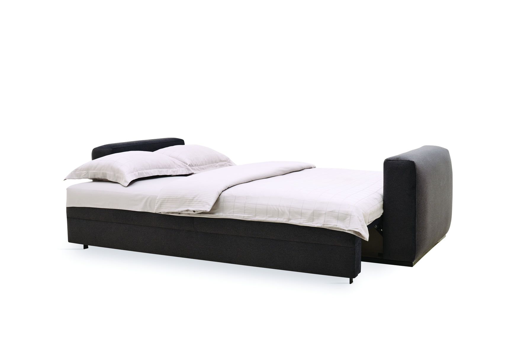 Carino Gray Flannel Sofa Bed - Ornate Home