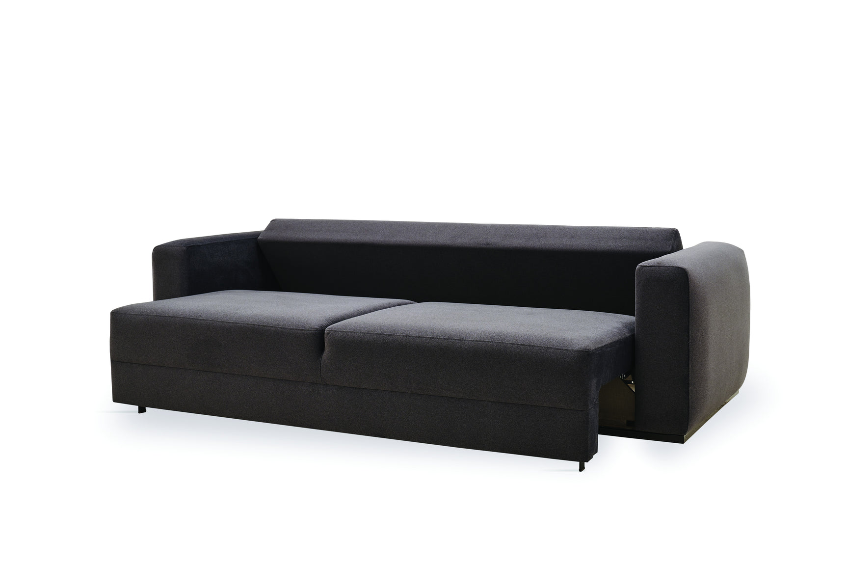 Carino Gray Flannel Sofa Bed - Ornate Home