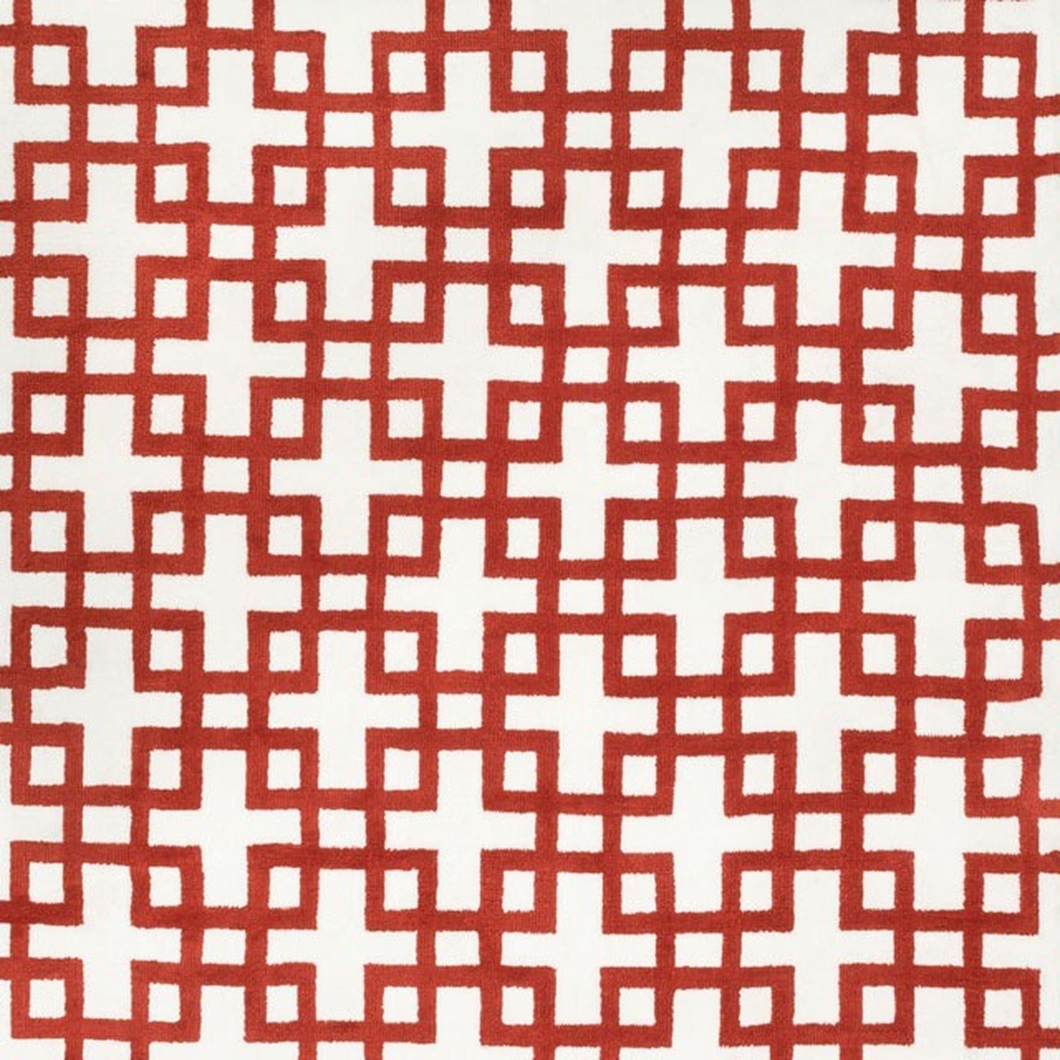Carla Ivory/Rust Small Area Rug - Ornate Home