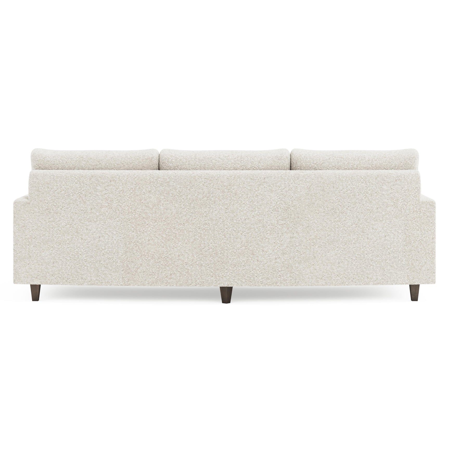 Carlie Portobello Sofa Without Pillows - Ornate Home