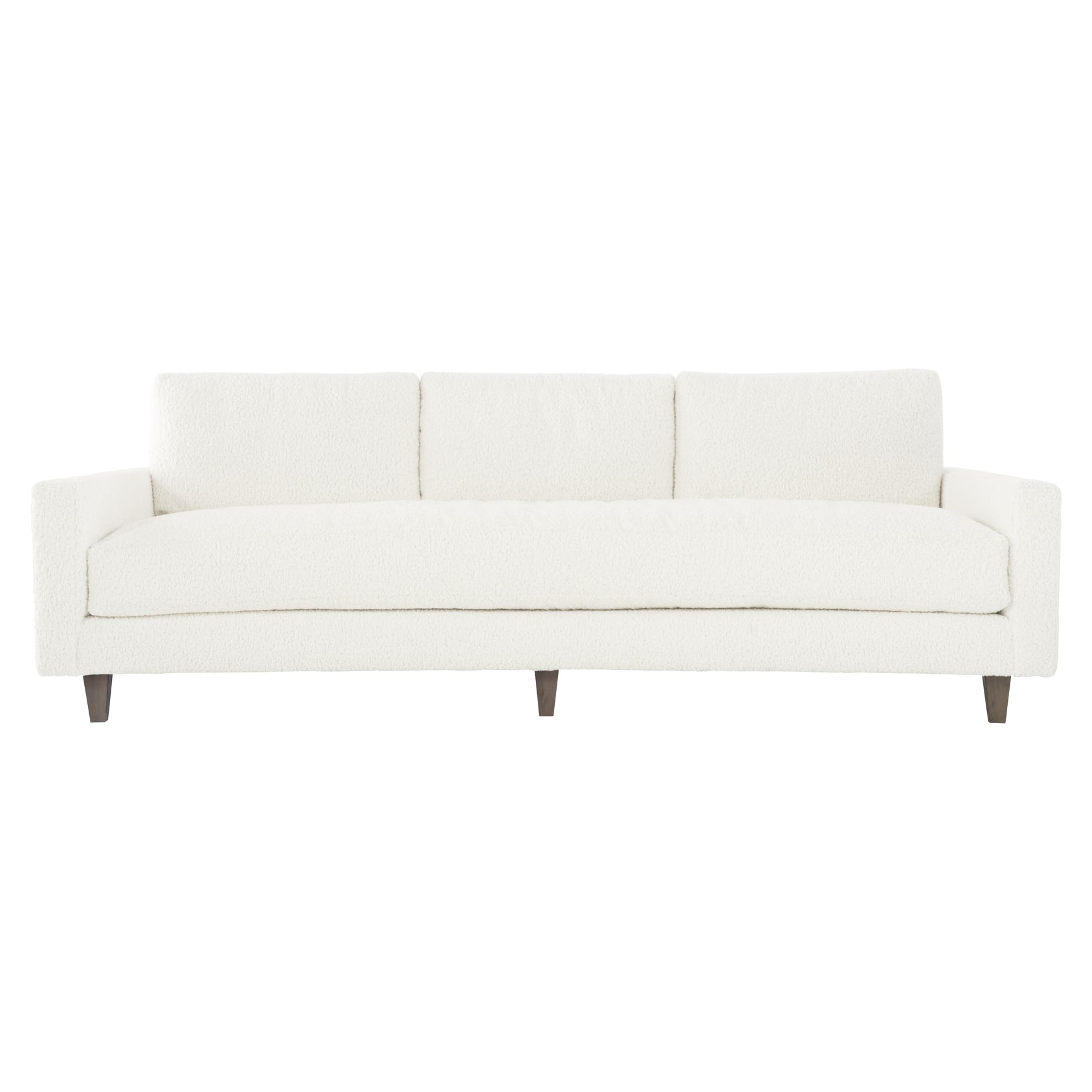 Carlie White/Cream Fabric Sofa - Ornate Home