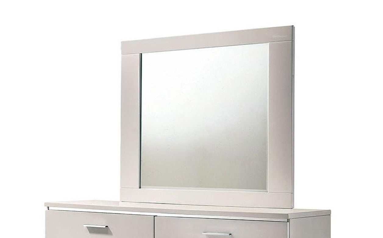 Carlie White Mirror - Ornate Home