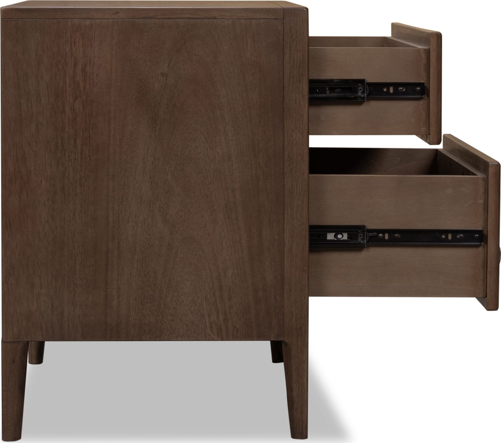 Carlisle Pecan Pie Two Drawer Nightstand w/CM - Ornate Home