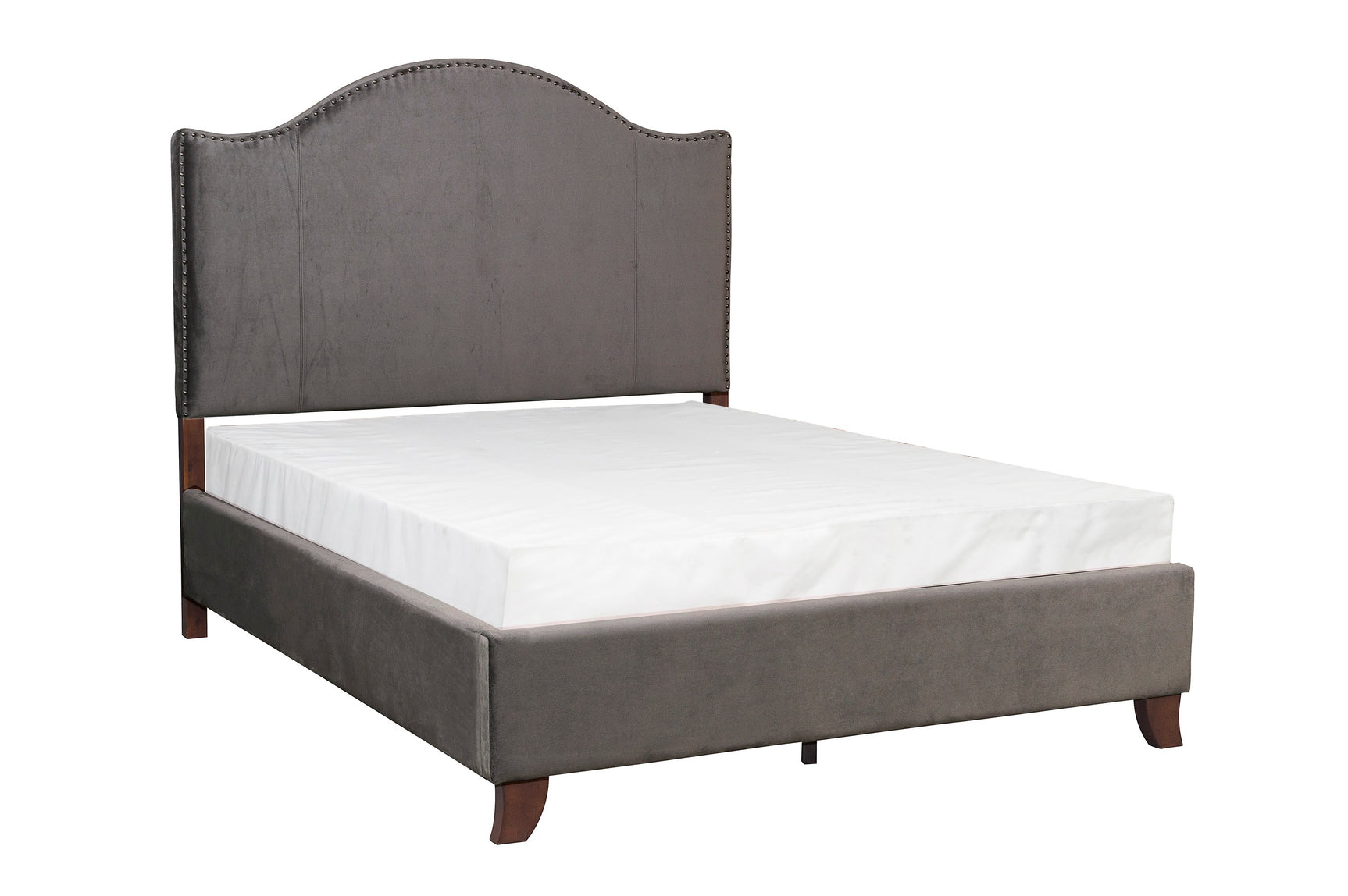 Carlow Gray Eastern King Bed - Ornate Home