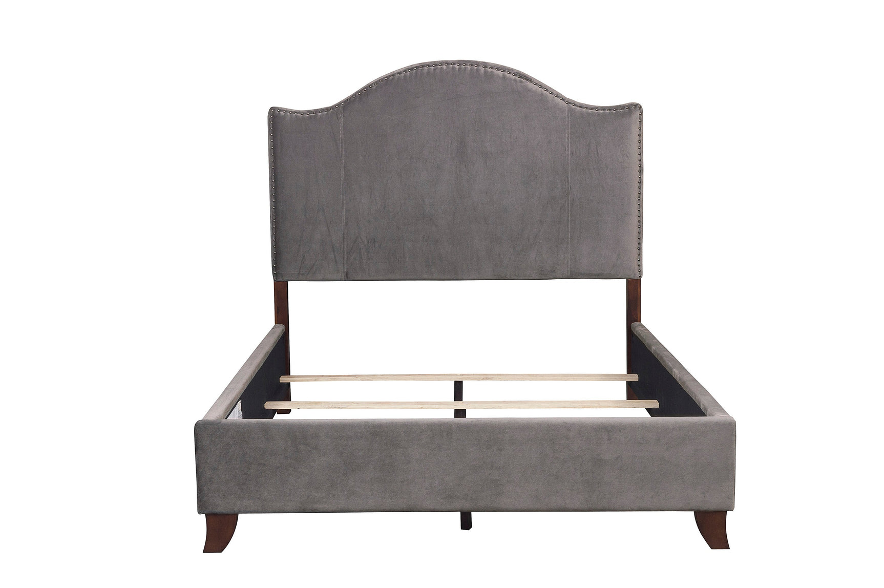 Carlow Gray Eastern King Bed - Ornate Home