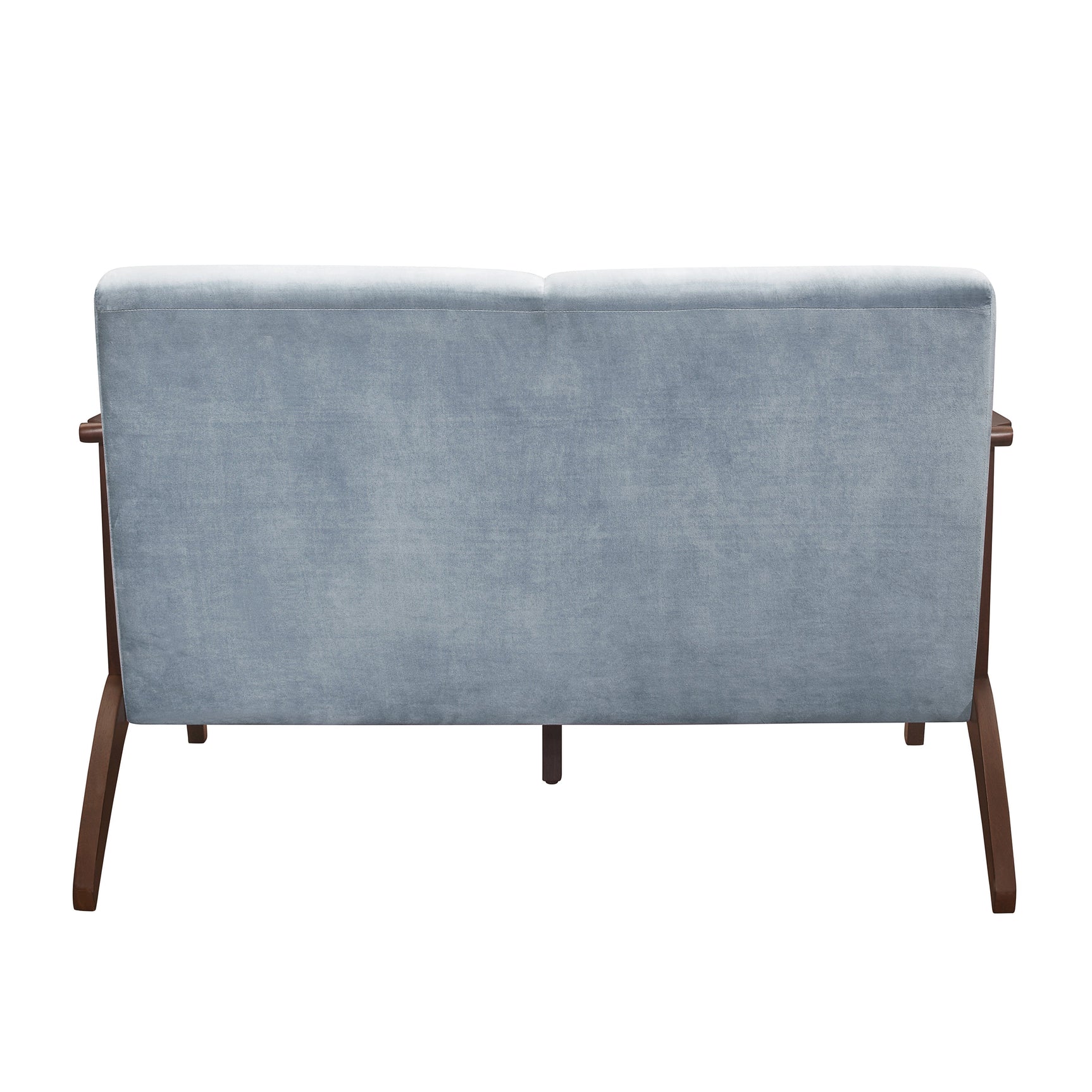 Carlson Blue Gray Loveseat - Ornate Home