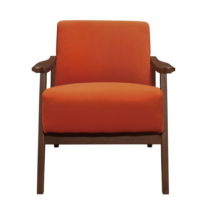 Carlson Orange Accent Chair - Ornate Home