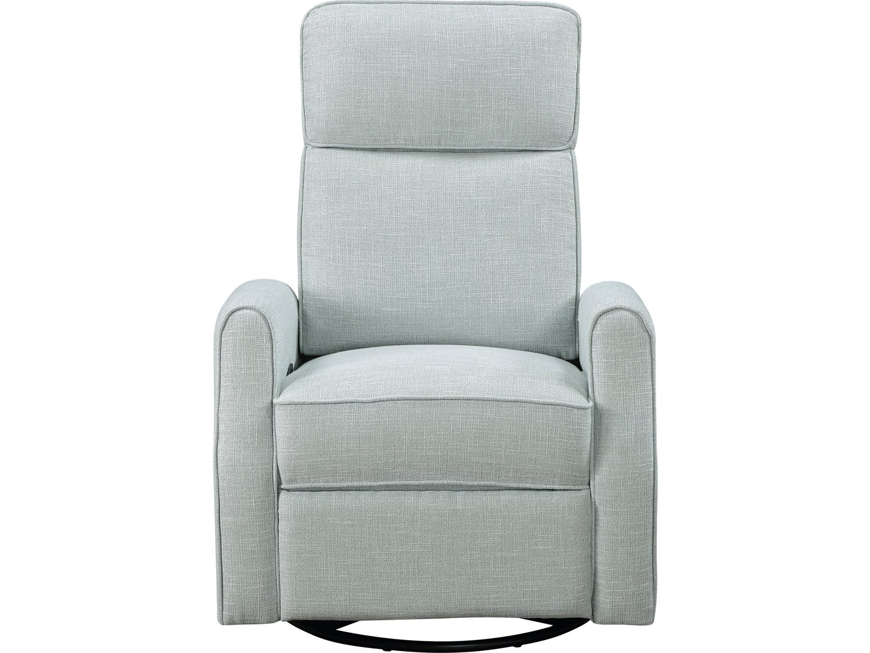 Carly Sea Glass Swivel Glider Reclining Chair - Ornate Home