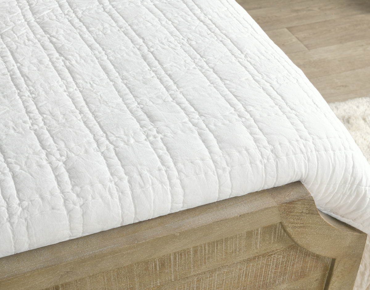 Carly White Quilt Collection - Ornate Home