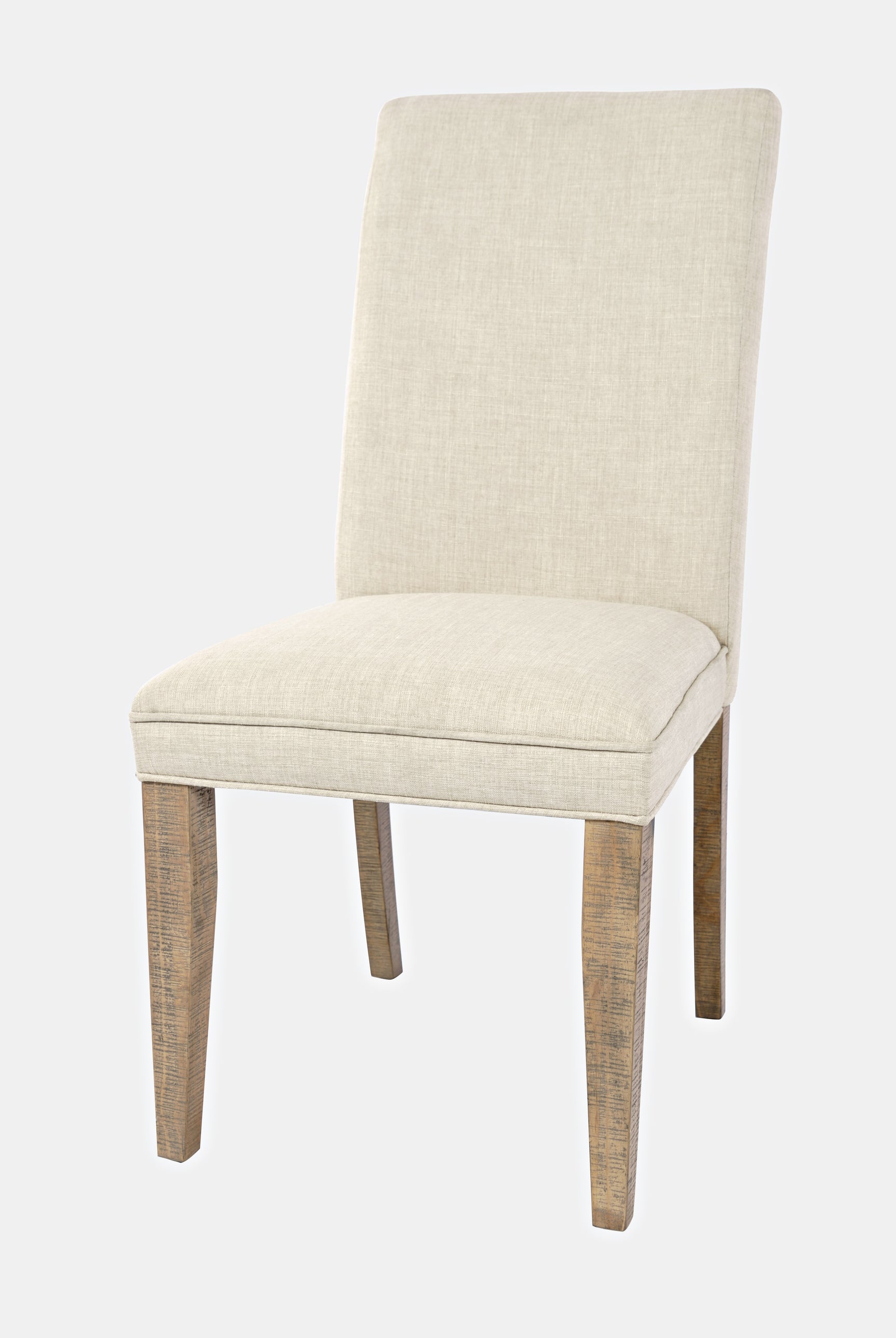 Carlyle Crossing Beige/Brown Uph Chair (Set of 2) - Ornate Home