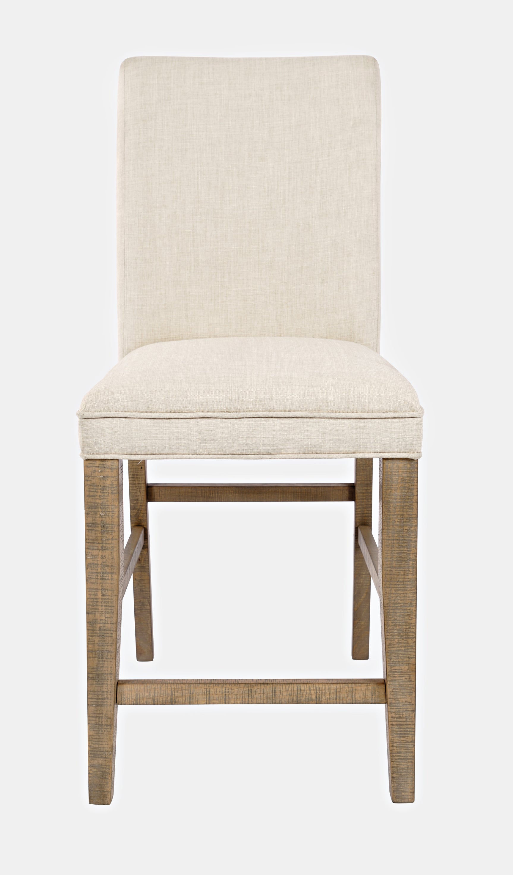 Carlyle Crossing Beige/Brown Uph Stool (Set of 2) - Ornate Home