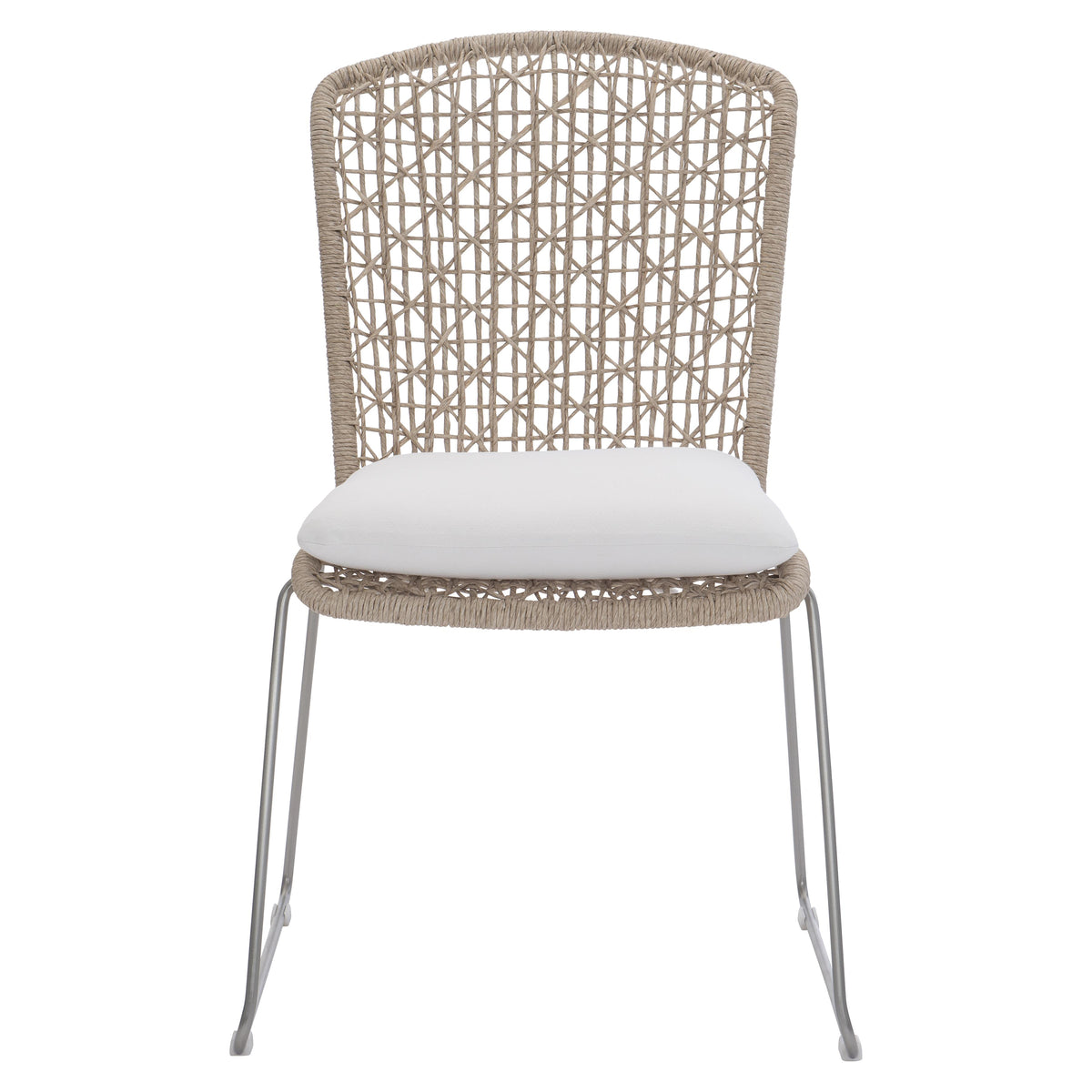 Carmel Hazelnut Outdoor Side Chair - Ornate Home