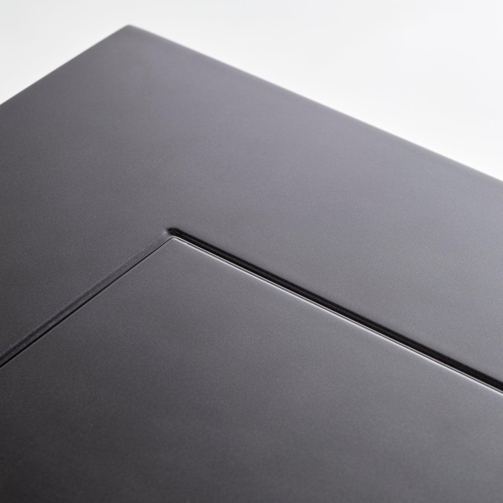 Carmela Charcoal Sand Double Pedestal Dining Table - Ornate Home